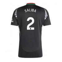 Arsenal William Saliba #2 Replika Bortatröja 2024-25 Kortärmad